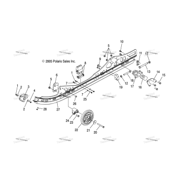 RAIL ASSEMBLY (4997359735B11)