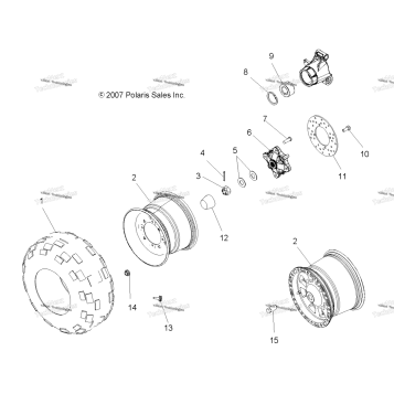 WHEEL, REAR
