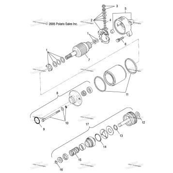 STARTING MOTOR