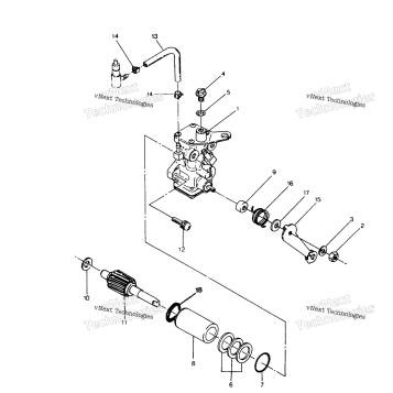 OIL PUMP ASSEMBLY 250 4X4 UPDATE
