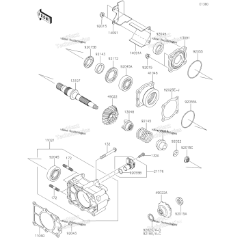 BEVEL GEAR CASE