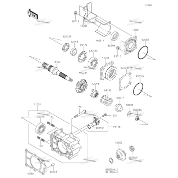 BEVEL GEAR CASE