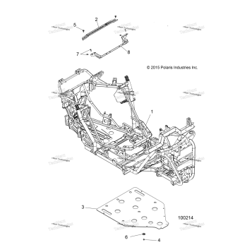 CHASSIS, MAIN FRAME AND SKID PLATE
