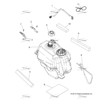 BODY, FUEL TANK ASM
