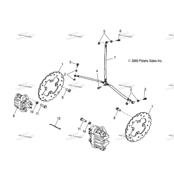 BRAKE, FRONT /EB
