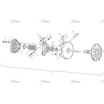 DRIVE CLUTCH ASSEMBLY