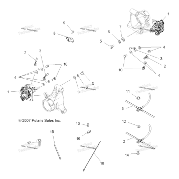 BRAKES, REAR BRAKE LINES