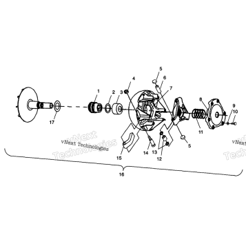 DRIVE LUTH W98H50A(D)(E)(F) (4950135013C004)