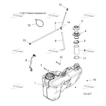 BODY, FUEL TANK