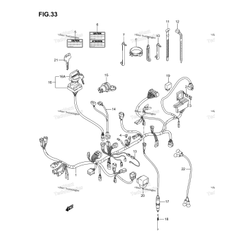 WIRING HARNESS (MODEL K4/K5)