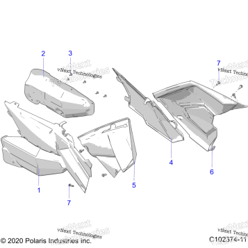 BODY, SIDE PANELS