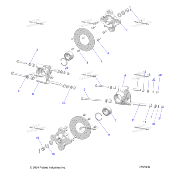 SUSPENSION, REAR CARRIER