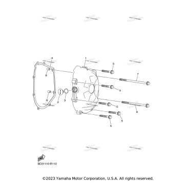 CRANKCASE COVER 1