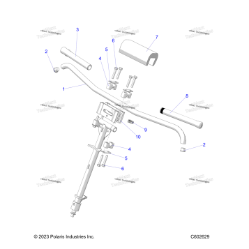 STEERING, HANDLEBAR MOUNTING
