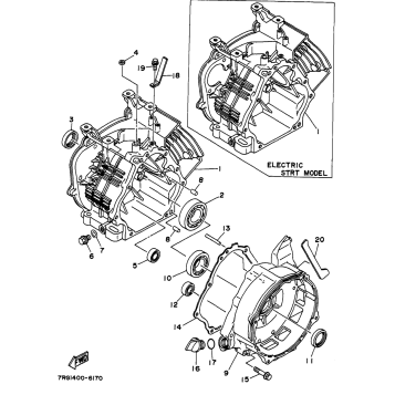 CRANKCASE ALL MODELS