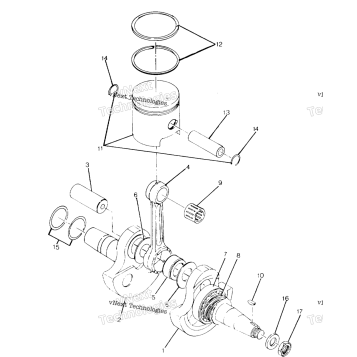 CRANKSHAFT & PISTON ASSEMBLY