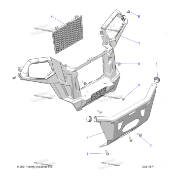 BODY, FRONT BUMPER
