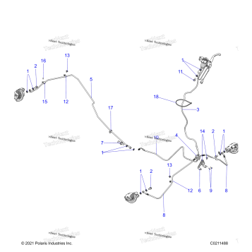 BRAKES, BRAKE LINES