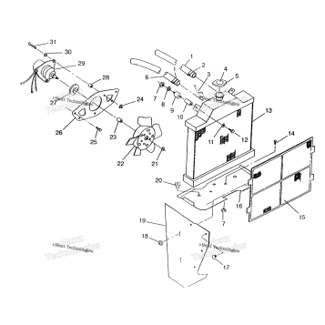 COOLING SYSTEM 6X6 400L, SWEDISH & NORWEGIAN N948740