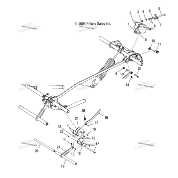 SUSPENSION, COUPLER LINK