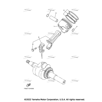 CRANKSHAFT PISTON