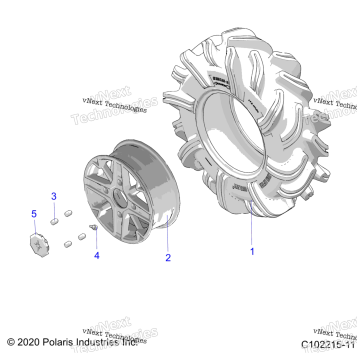 WHEELS, FRONT