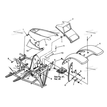 FRONT CAB MAGNUM 6X6 & MAGNUM 6X6 SWEDISH S968744