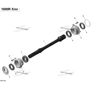 DRIVE SHAFT - 1000R EFI