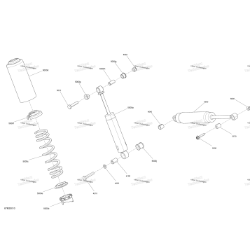 SUSPENSION, REAR - SHOCKS