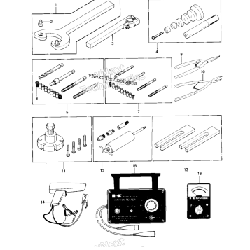 SPECIAL SERVICE TOOLS ('82-'83 JS440-A6/