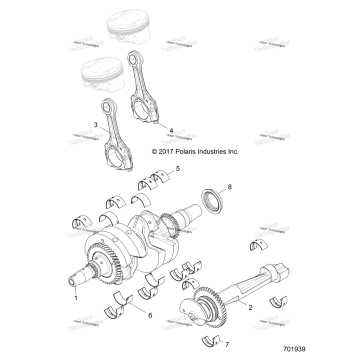 ENGINE, CRANKSHAFT
