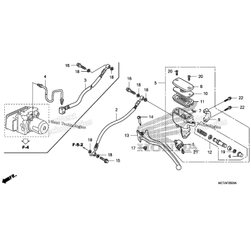 REAR BRAKE MASTER