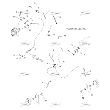 BRAKES, BRAKE LINES
