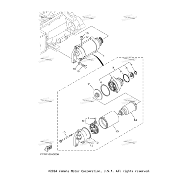 STARTING MOTOR
