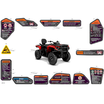 BODY - WARNING DECALS