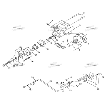 REAR BRAKE XPLORER 300