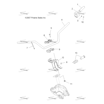 STEERING, HANDLEBAR & CONTROLS