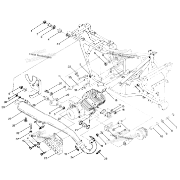 ENGINE & MUFFLER MOUNTING