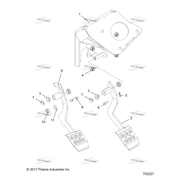 BRAKES, PEDAL