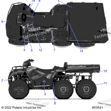BODY, DECALS GENERAL