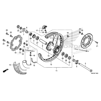 REAR WHEEL