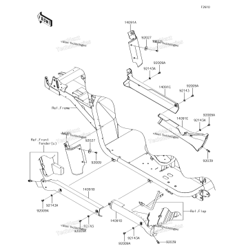 SIDE COVERS/CHAIN COVER