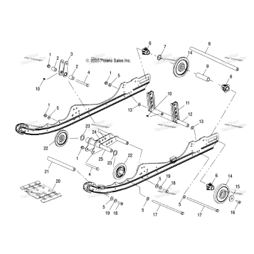 SUSPENSION, REAR