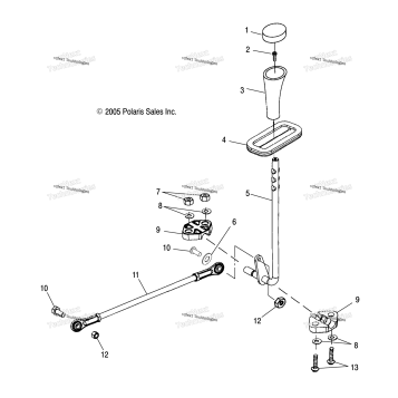 GEAR SELECTOR /CB