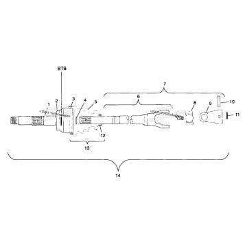 CV JOINT BTB