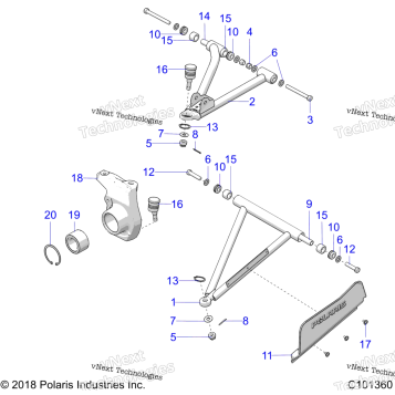 SUSPENSION, FRONT
