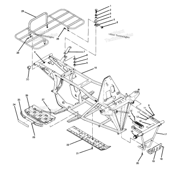 FRAME ASSEMBLY WITH RACKS