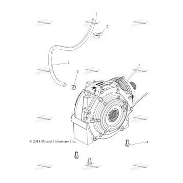 DRIVE TRAIN, FRONT GEARCASE