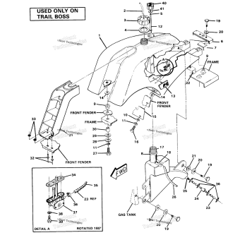 FUEL TANK ASSEMBLYTRAIL BOSS
