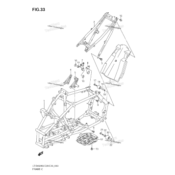 FRAME (MODEL K6/K7/K8)